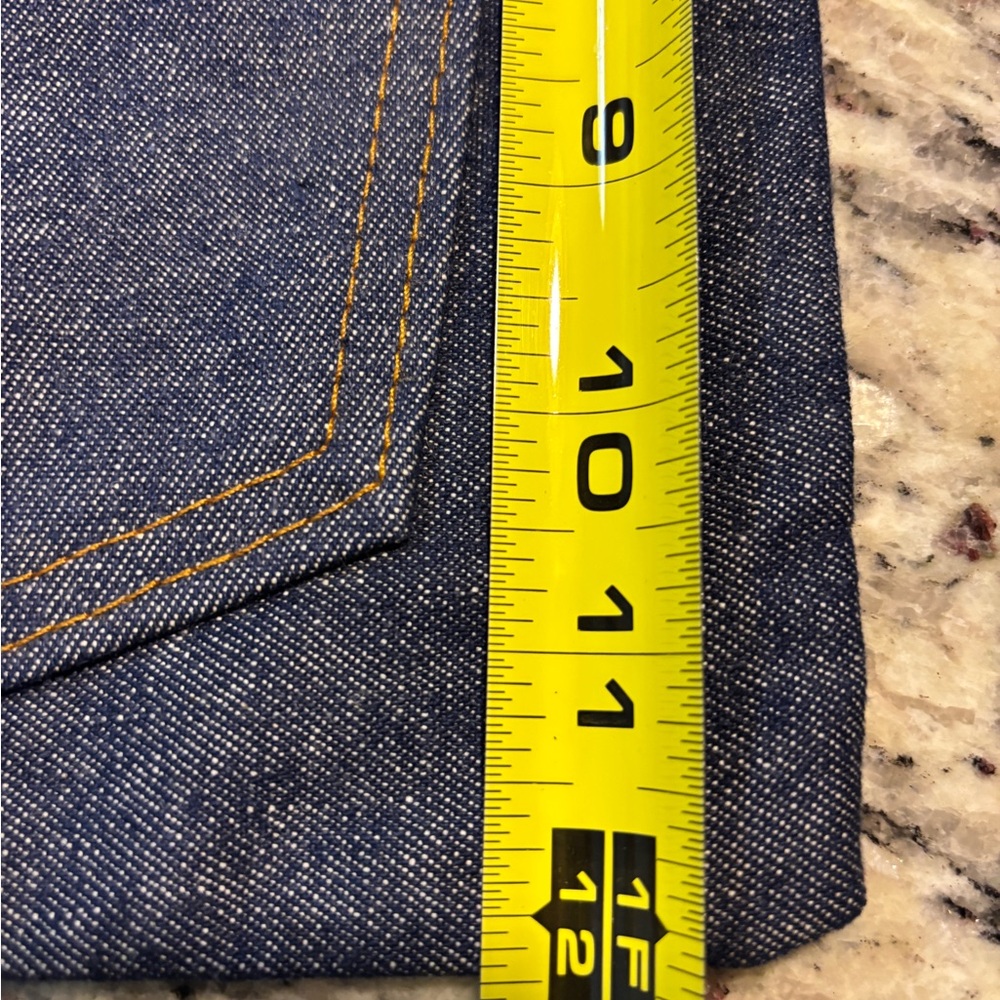 Vintage Levis Bag Pouch With Orange Label Tag - Picture 7 of 8